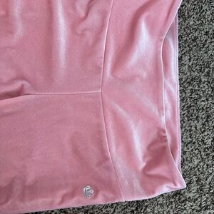 Juicy Couture Pink Velour Skirt